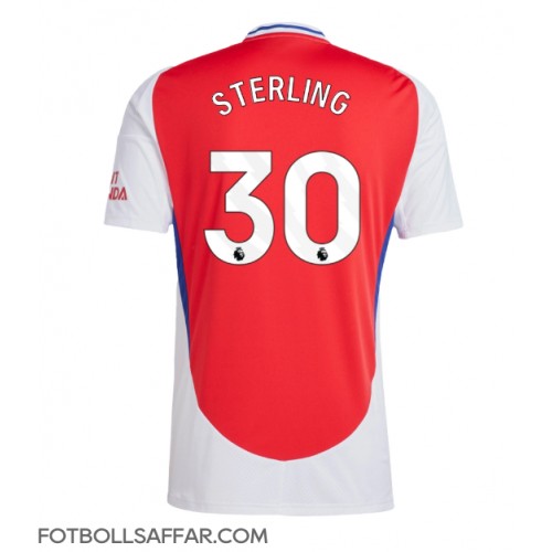 Arsenal Raheem Sterling #30 Hemmatröja 2024-25 Kortärmad